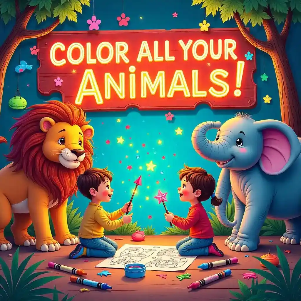 animal coloring pages