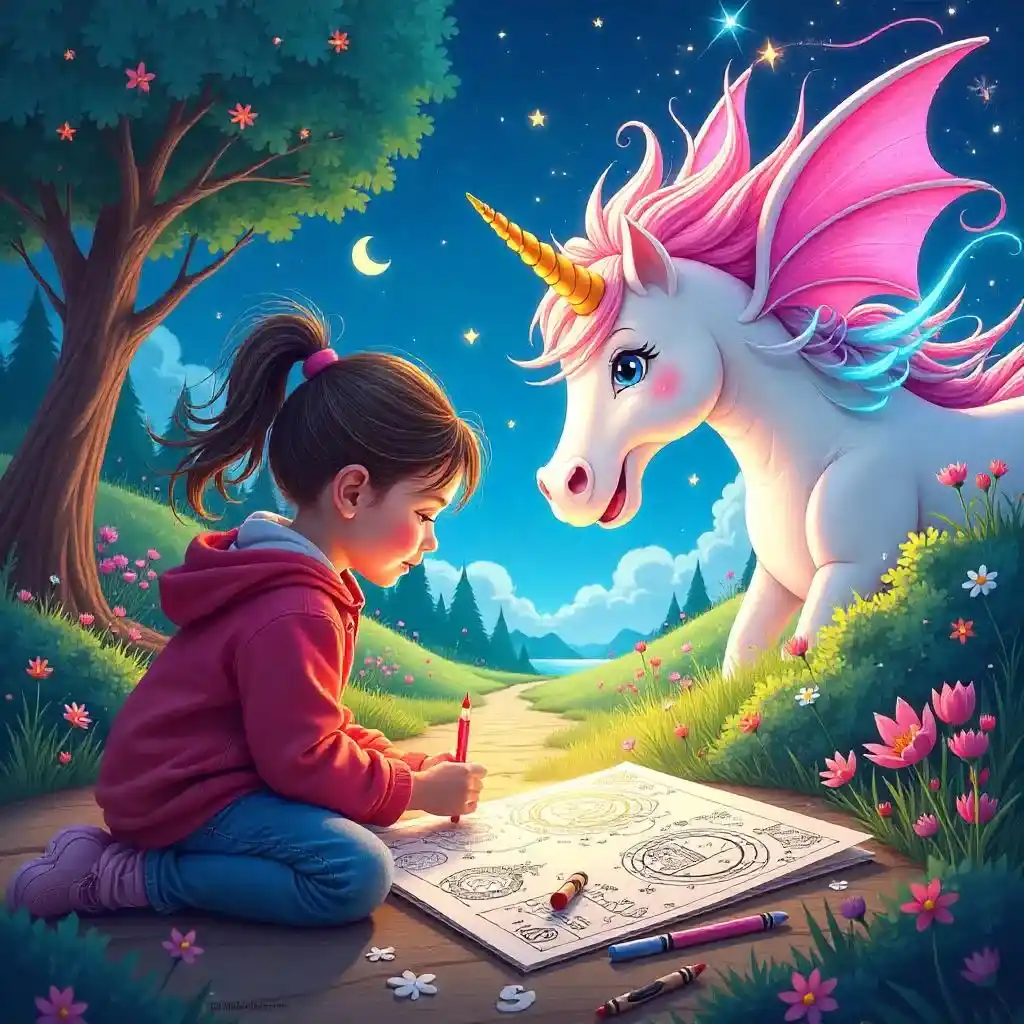 fantasy and adventure coloring pages