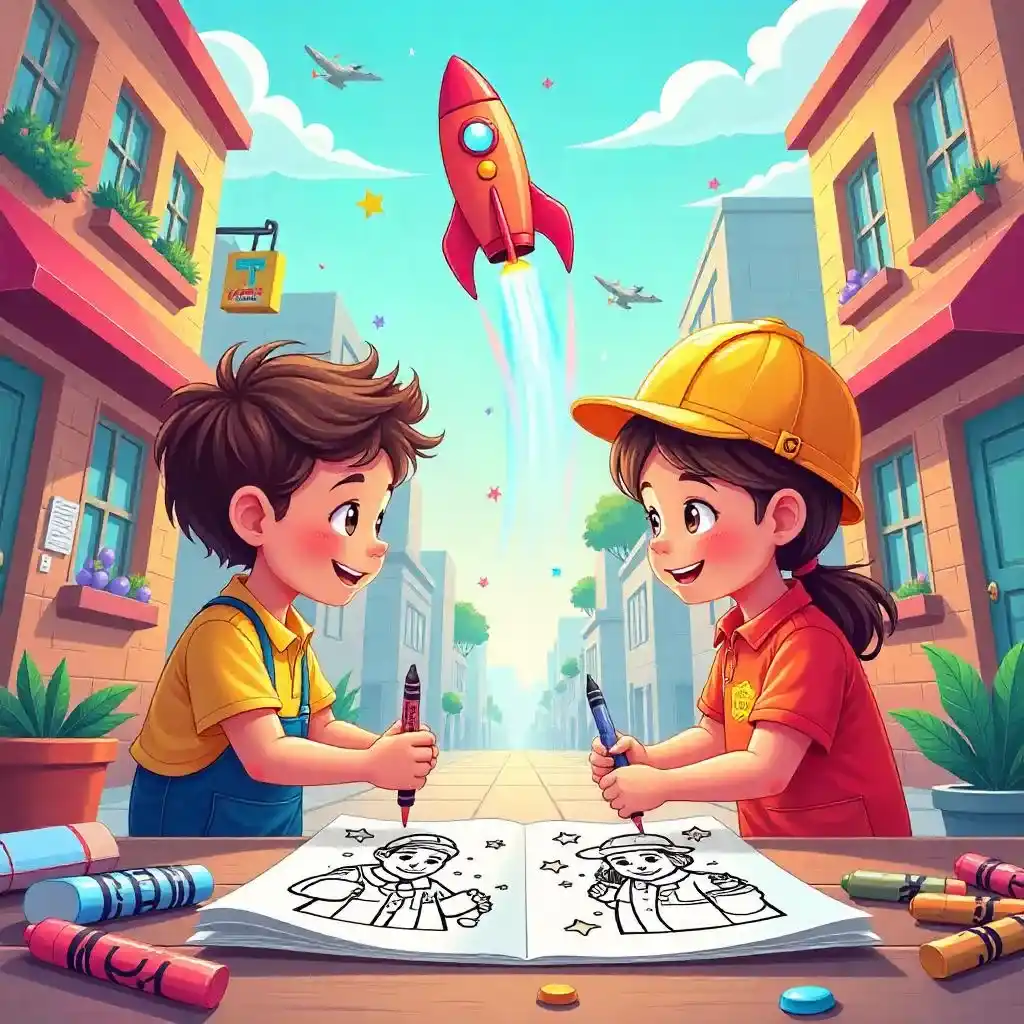 people and occupations coloring pages