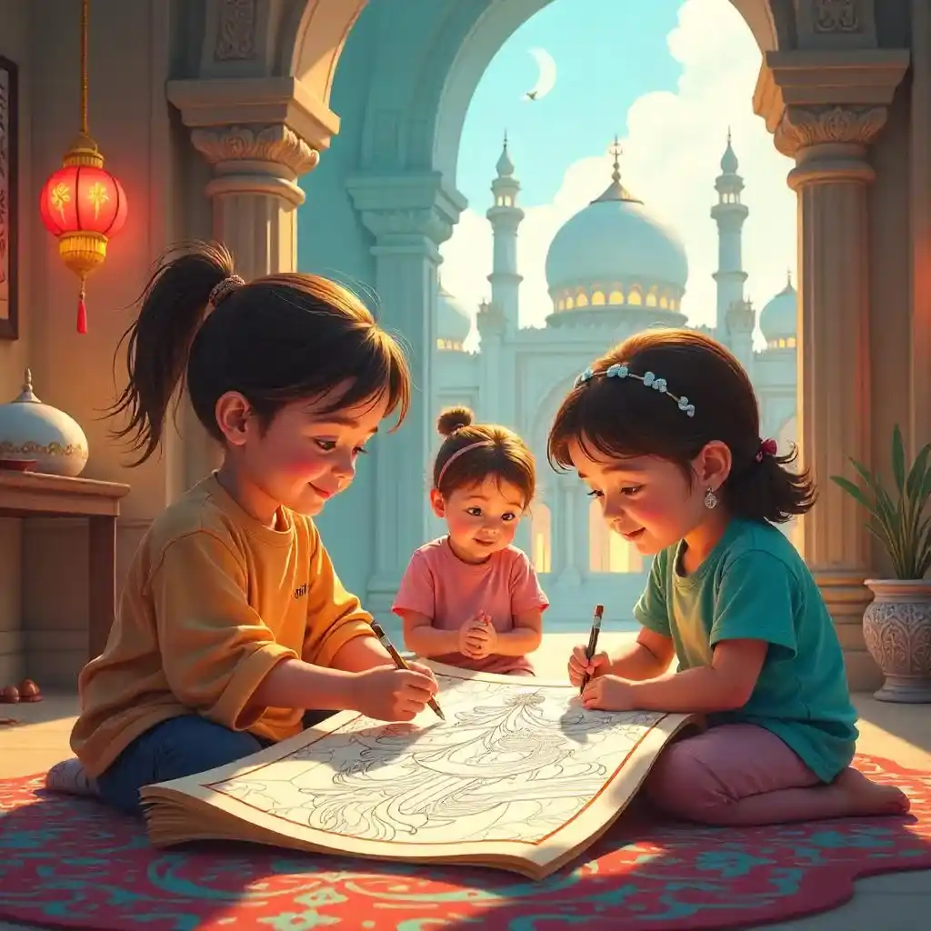 religious and culture coloring pages