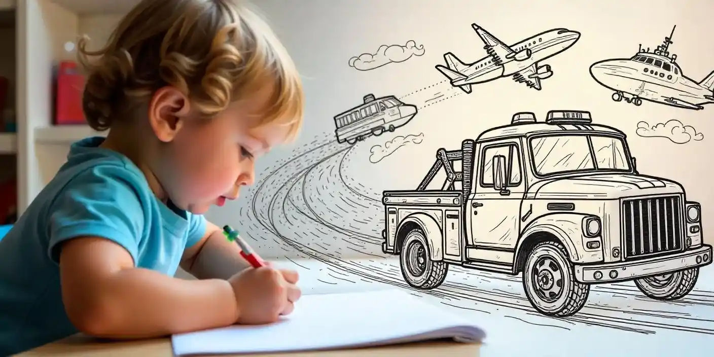 Discover Endless Fun with Our Free PDF Printable Coloring Pages for Kids 41 vehicles coloring pages for kids