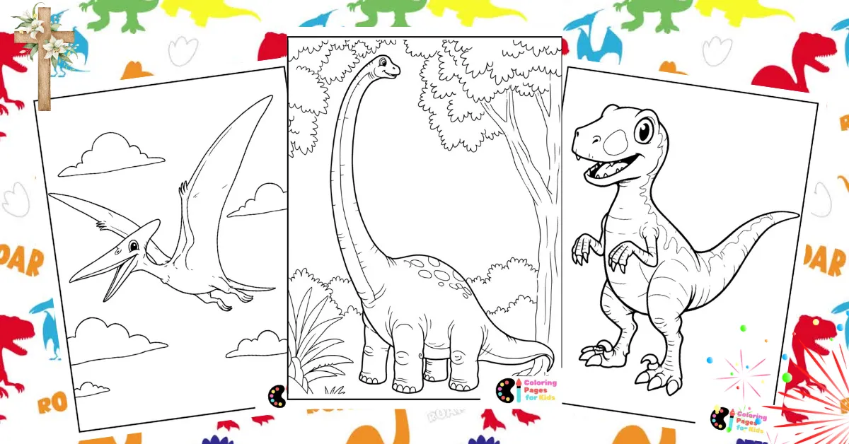 dinosaur coloring pages