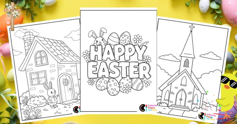 easter coloring pages for kids