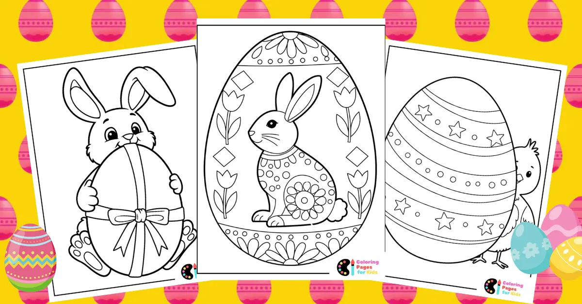 ester egg coloring pages