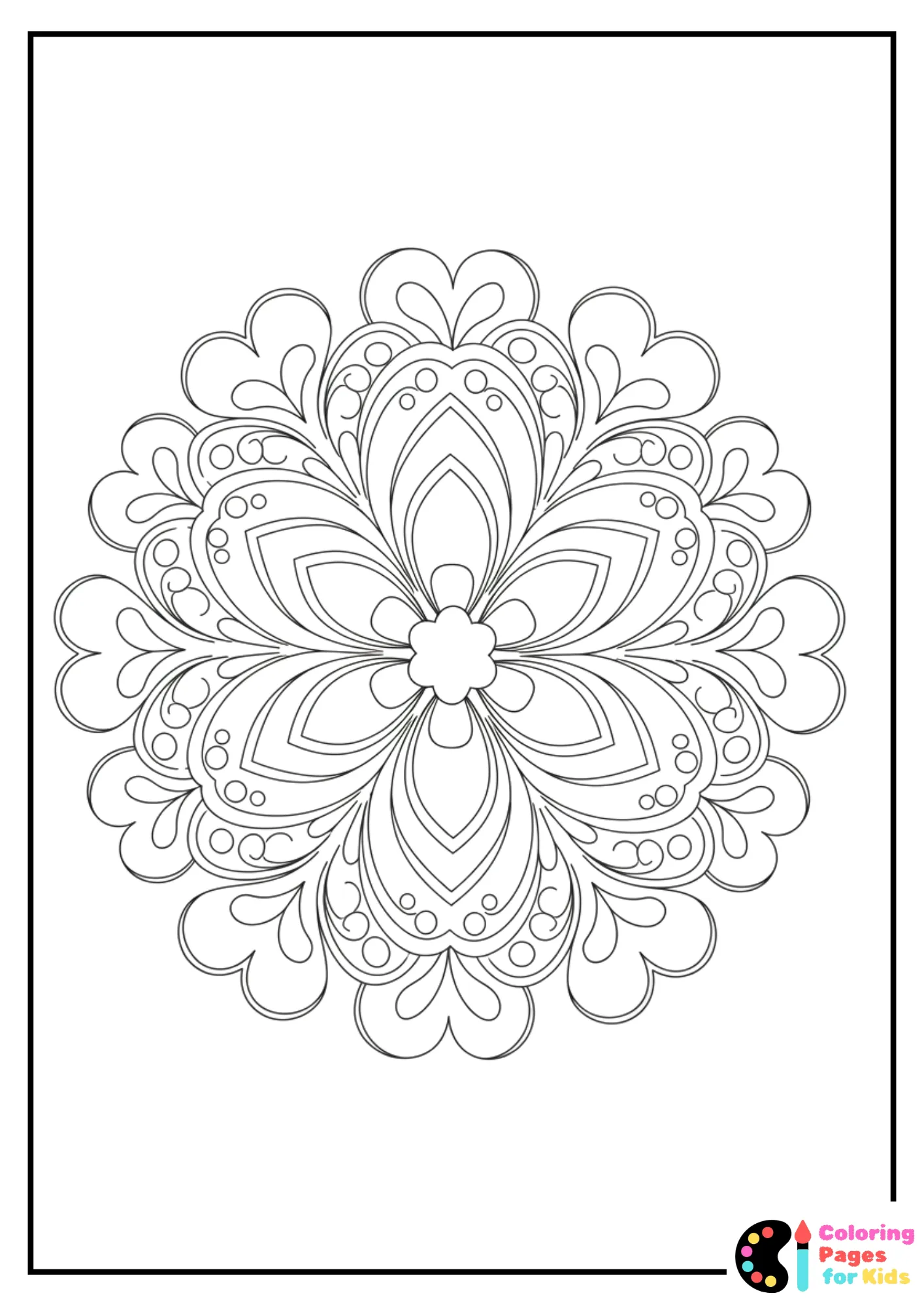 leprechaun hat with shamrocks coloring sheet