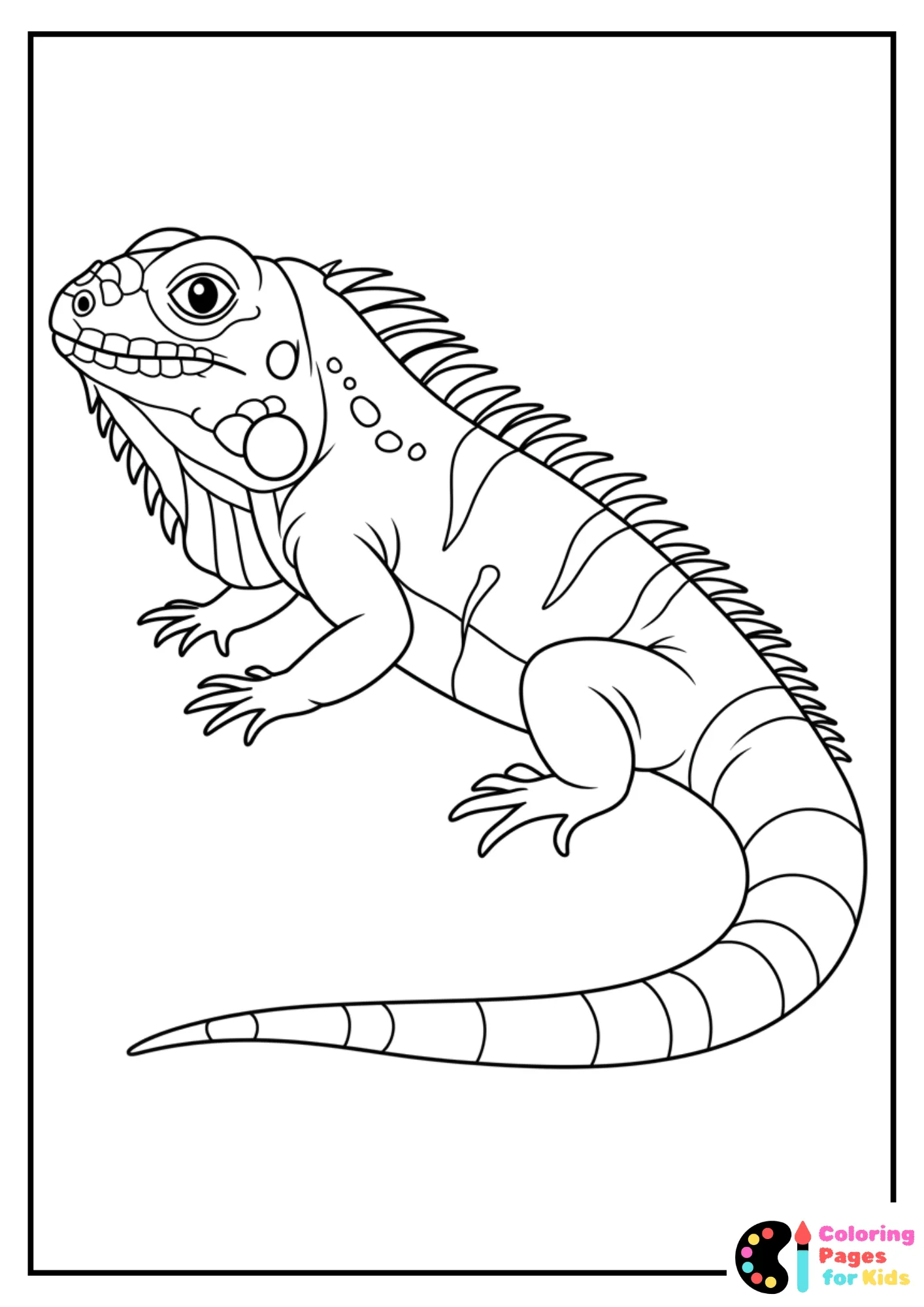 Black and White Illustrated Flower Coloring Page