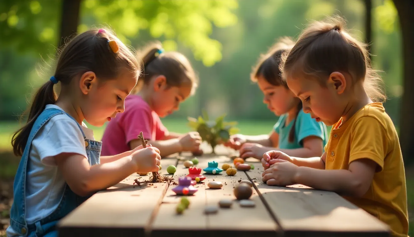 Clay, Beads, Nature Materials