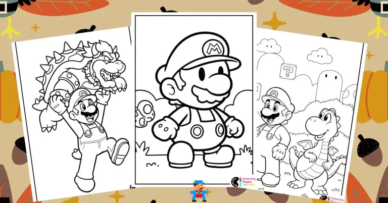 mario coloring pages