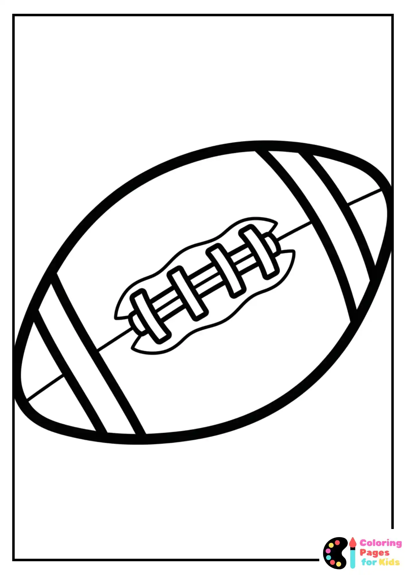 nfl ball coloring page