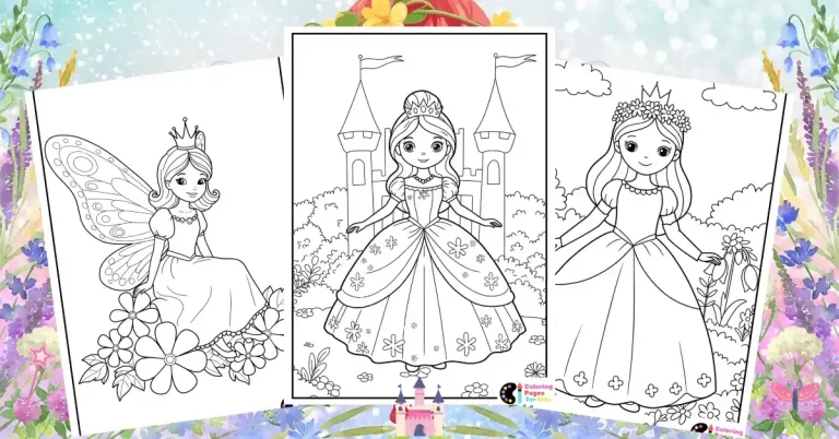 princess coloring pages