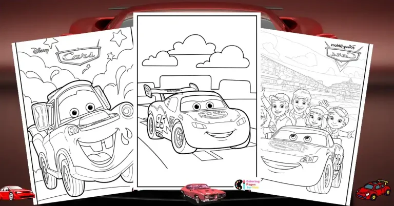 disney cars coloring pages