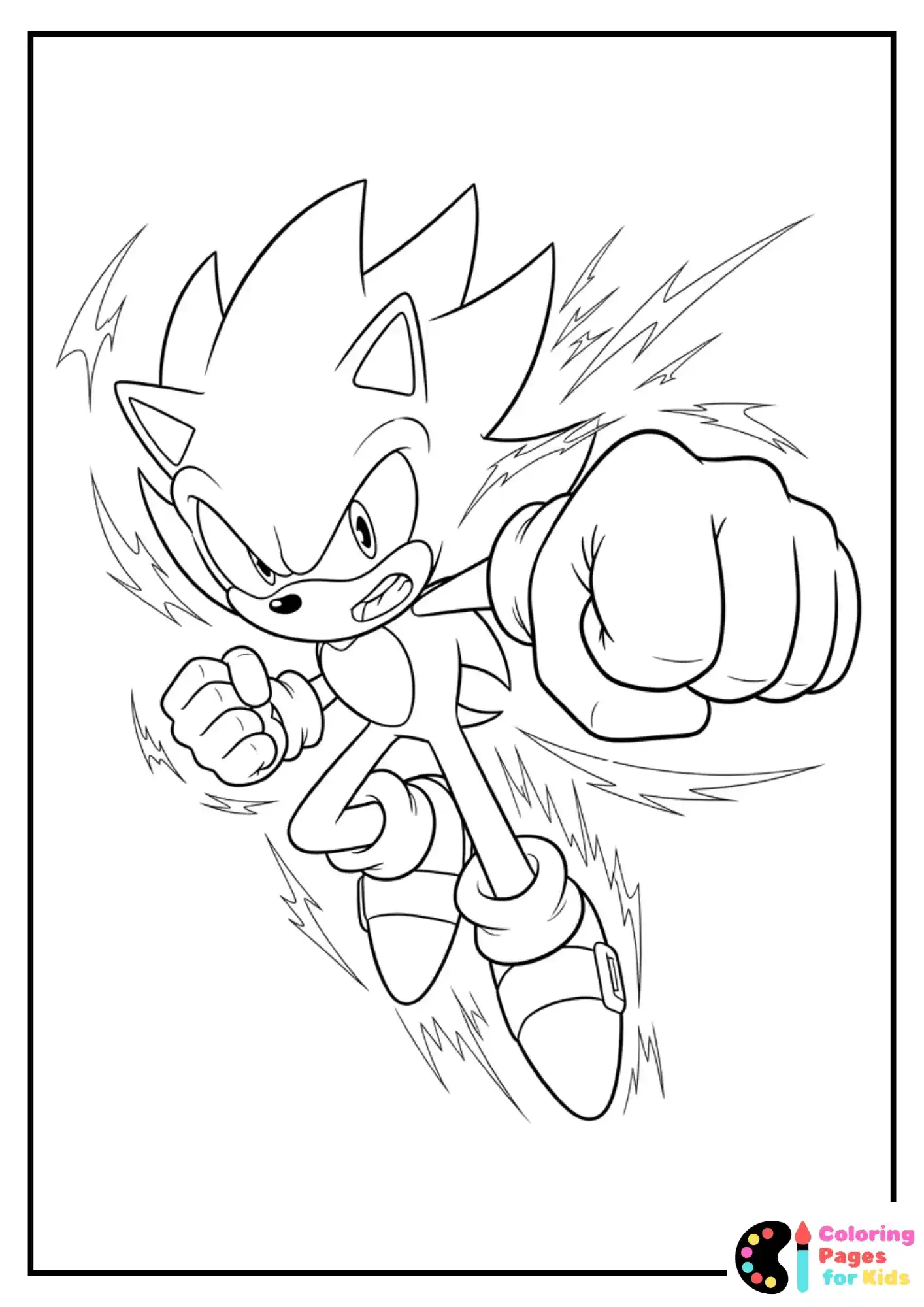 super sonic punching through air