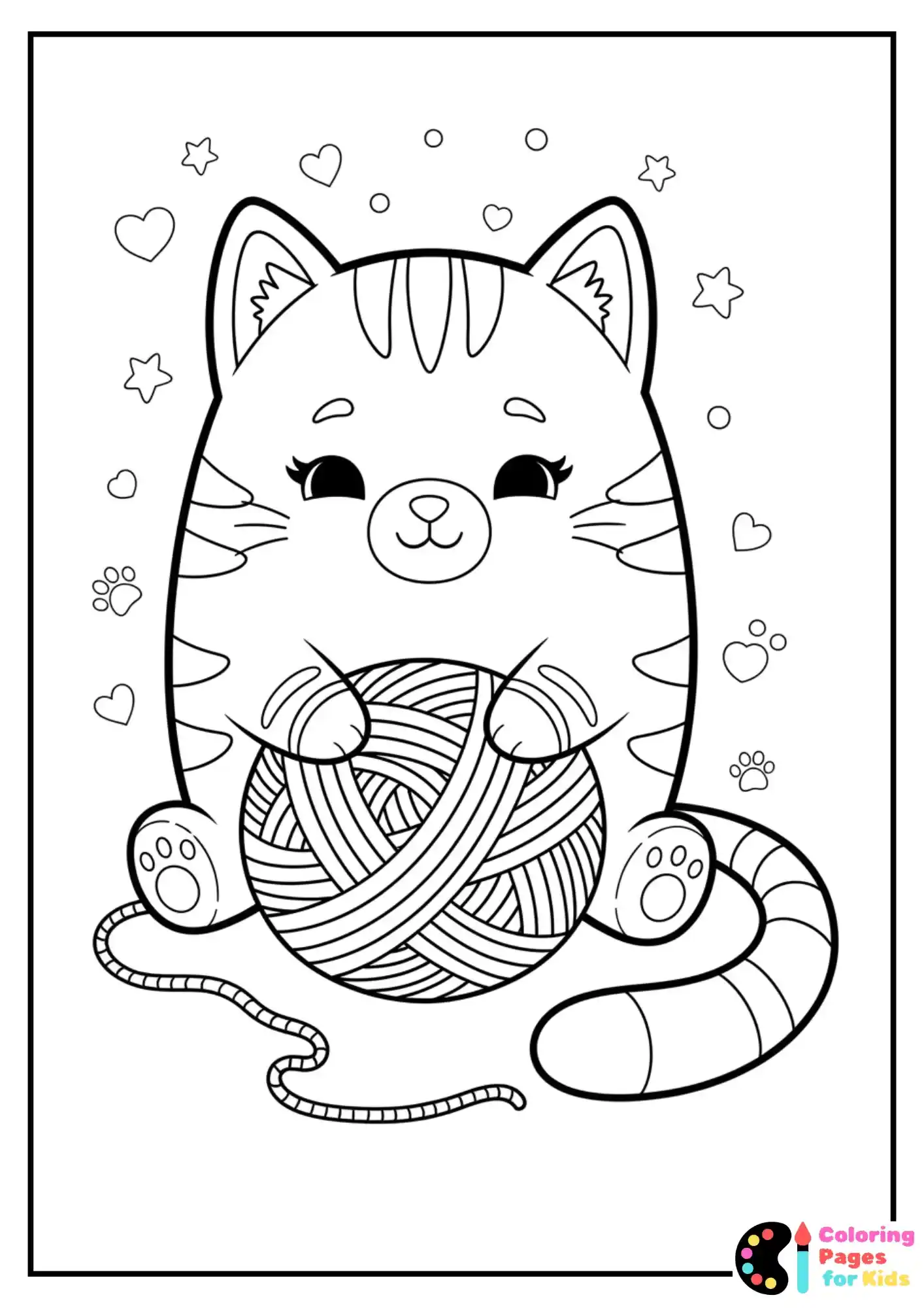 gigi the ginger cat squishmallow coloring shee