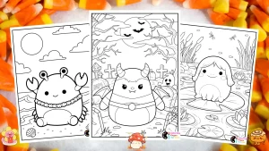 squishmallow coloring pages
