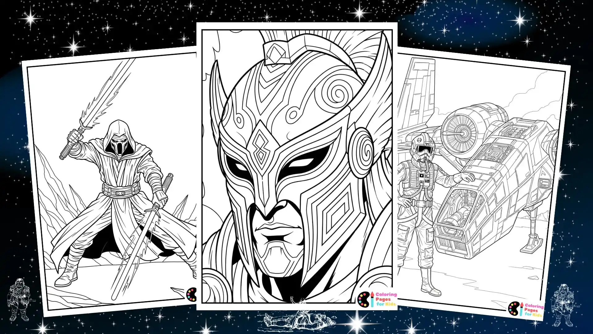 star wars coloring pages