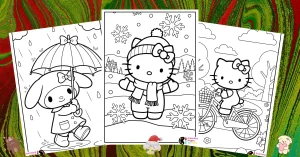 sanrio coloring pages